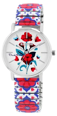 Produktbild von Damenuhr Edelstahl Frida Kahlo Edition Frida Kahlo Edition, Mineralglas
