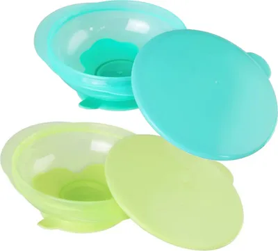 Produktbild von Baby-Nova Breischalenset mit Deckel Grün & Türkis