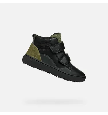 Produktbild von Geox Theleven B Abx schwarze Jungen-Sneaker 36