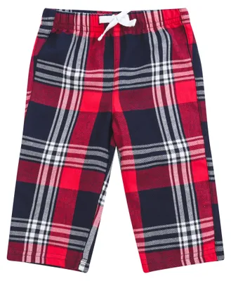 Produktbild von Larkwood - Loungehose für Baby LT5525 (104) (Rot/Marineblau)