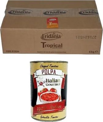 Produktbild von ERIDANIA ZUCCHERO DI CANNA BUSTINE ROHRZUCKERBEUTEL 5 KG + Italian Gourmet Polpa 400g