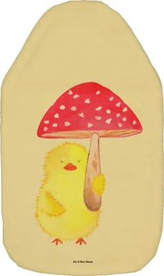 Produktbild von Mr. & Mrs. Panda Wärmflasche Küken Fliegenpilz - Gelb Pastell - Geschenk, Ostern, Ostergrüße, Wärmeflasche, gummi, Bettflasche, Wärmflaschen, Frohe, Wärmekissen
