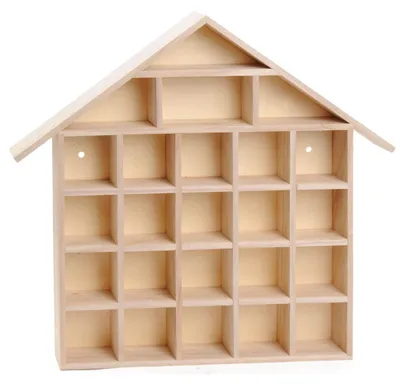 Obrázok produktu pre Drevená poštová schránka House