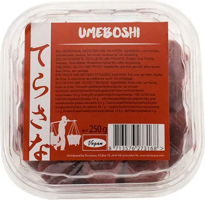 Produktbild von Terrasana - Umeboshi Salz Aprikose - 250g