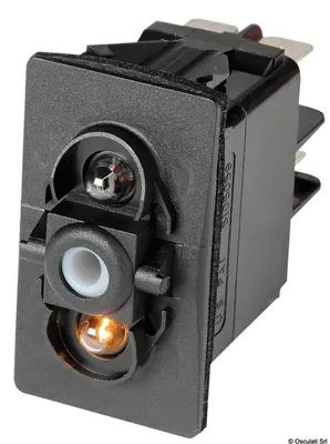 Image de Interrupteur (ON)-OFF 12V LED rouge 24 V , 1 pièce