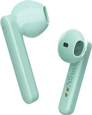 Zdjęcie produktu dla Trust Primo, True Wireless Stereo (TWS), Połączenia/muzyka, 20 - 20000 Hz, 55 g, Zestaw słuchawkowy, Miętowy