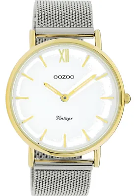 Produktbild von OOZOO Armbanduhr Vintage Uni – Silber/Gold C20116