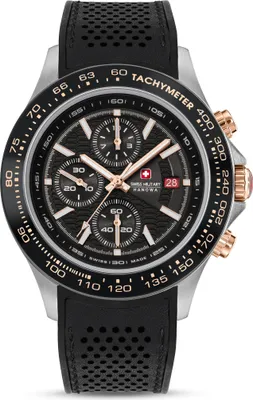 Produktbild von SWISS MILITARY HANOWA Herrenuhr Quarzuhr schwarz onesize Herren 43 SMWGO0003401, SMWGO0003440, SMWGO0003441