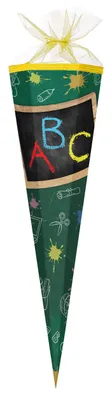 Produktbild von Nestler Schultüte Schulanfang Tüll eckig 85cm