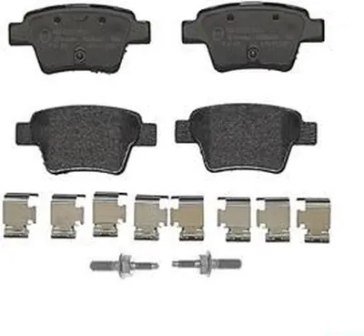 Image de Jeu de plaquettes de frein à disque Brembo, essieu arrière P 61 100