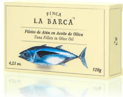 Produktbild von Finca La Barca Thunfischfilets in Olivenöl