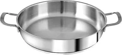 Topf aus Edelstahl, Induktion, 26 cm, 2,6 l, 2 Griffe