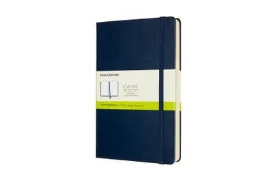 Produktbild von Moleskine Notizbuch - Erweitert, Large/A5, Blanko, Fester Einband, Saphir