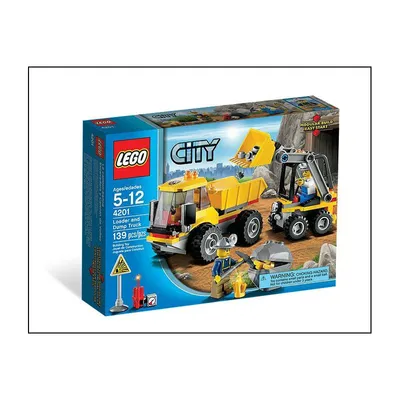 Produktbild von Lego 4201 Bagger mit Kipplaster