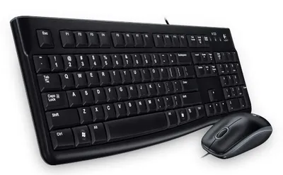 Produktbild von Logitech Desktop MK120 - Tastatur-und-Maus-Set - USB - Bulgarisch