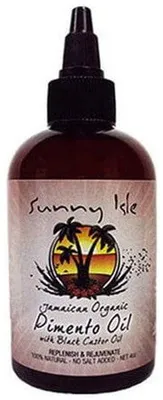 Obrázok produktu pre Sunny Isle Jamajský organický olej z pimentu s čiernym ricínovým olejom 118 ml