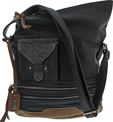 Produktbild von Rieker Damen Schultertasche Damentasche Umhängetasche H1108, Farbe:Blau