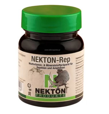 Produktbild von NEKTON Rep Vitaminpulver für Reptilien & Amphibien - 35g Vitalstoffquelle  NEKTON Rep Vitaminpräparat für Reptilien und Amphibien - 35g Nahrungsergänzung