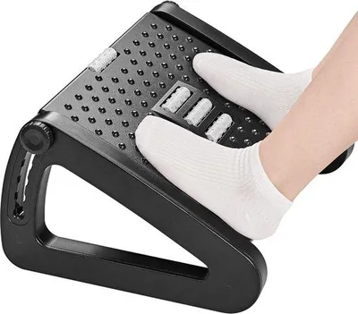 Obrázok produktu pre Opierka na nohy k kancelárskej stoličke – opierka na nohy – podpora pre nohy – držanie tela