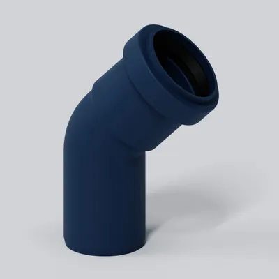 Produktbild von Poloplast POLO-KAL NG, Bogen, DN 40/45, 1 Stk.