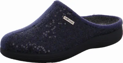 Produktbild von Rohde Damen  Hausschuhe blau Gr. 38