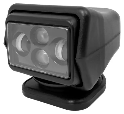Produktbild von LED Suchscheinwerfer - Mit Fernbedienung - 60 W - 8000 lm - 360°/120° Schwenkbar - IP67 - Reichweite 600 m - 9–32 V - Schwarz