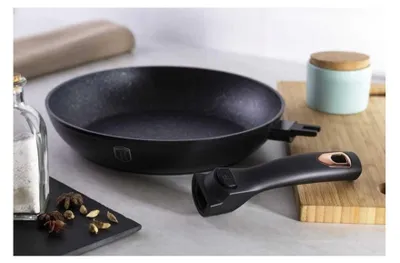 Produktbild von BERLINGER HAUS Pfanne 28cm BH-1952 Granit Schwarz