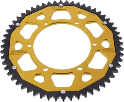 Immagine prodotto di ZF 56 denti passo 428 oro nera dual ZFD-25-56-GLD