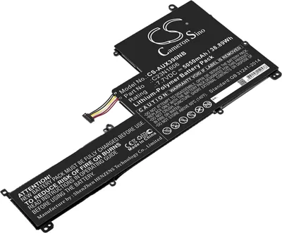 Produktbild von Akku für Asus ZenBook UX390UA-GS031T Li-Ion 7,7 Volt 5050 mAh schwarz.