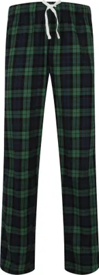 Produktbild von Skinnifit Mens Tartan Schlafanzug Hose RW6023 (L EU) (Navy/ Grün /Tartan)