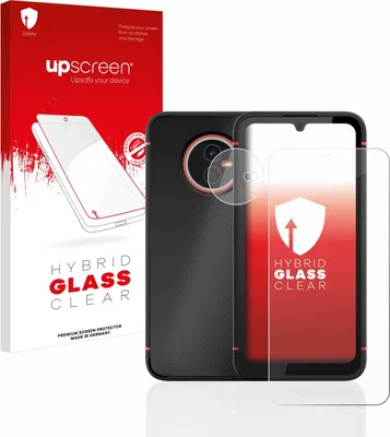 Produktbild von upscreen Schutzglas für Gigaset GX4 / GX4 Pro (Display+Kamera) Schutzfolie Panzer Folie Glas Display Schutz klar