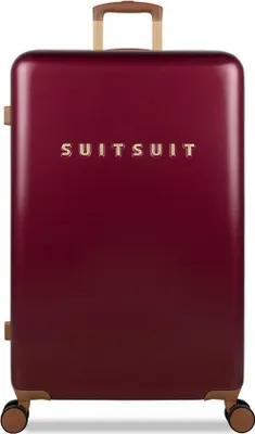 Produktbild von SUITSUIT® Koffer aus Kunststoff, Modell "Fab Seventies Classic Biking", rot, Größe L