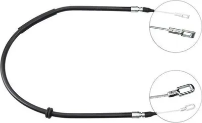 Produktbild von A.B.S. Handbremsseil Seilzug Feststellbremse für VOLVO 340-360 (343, 345) K11616