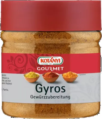Immagine prodotto di Kotanyi Gyros preparato di spezie molto aromatico Mediterraneo 205g