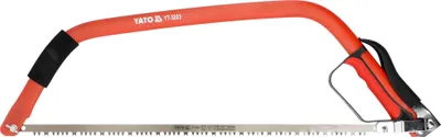 Zdjęcie produktu dla Yato YT-3203, Piła kabłąkowa, Drewno, Polichlorek winylu (PVC), Termoplastyczna guma (TPR), Miedziany, Czerwony, 61 cm