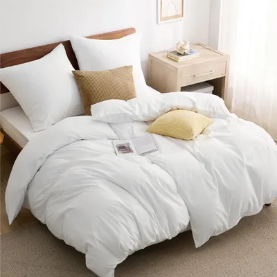Produktbild von Bettwäsche Set 135 x 200 cm - 2x Bettbezug - Kissenbezüge 80 x 80 cm - 100% Baumwolle