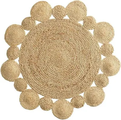 Produktbild von Famanu Teppich Rund 90 cm - Jute