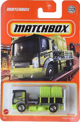 Immagine prodotto di Matchbox Poop King, [Nero/Verde] 56/100 nero-verde