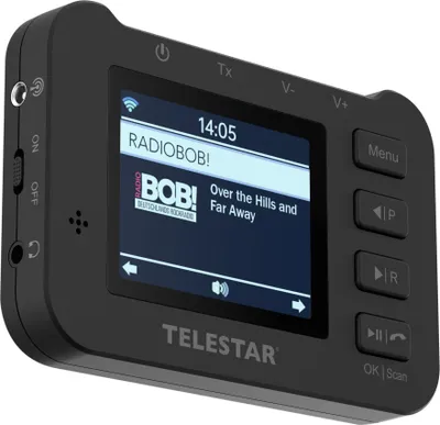 Immagine prodotto di Telestar TOP CAR 2, Digitale, DAB, DAB+, FM, MP3, WMA, LCD, 6,1 cm (2.4"), Nero