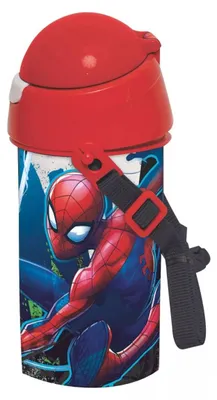 Image de Gourde Spiderman Dark, bouteille de sport 500 ml