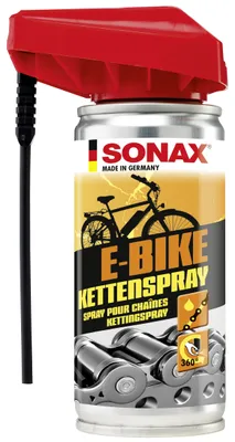 Produktbild von SONAX E-BIKE KettenSpray mit EasySpray 100 ml