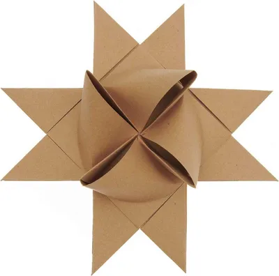 Produktbild von Fröbelsterne XL, KraftpapierMIX