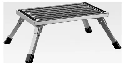 Produktbild von Klappbarer Tritthocker aus Aluminium mit 1 Stufe bis 220 kg