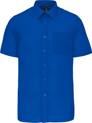 Produktbild von Kariban Popeline Kurzarmhemd Baumwollpolyester pflegeleicht für Herren