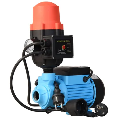 Zdjęcie produktu dla Pompa wodna QB 60 z wyłącznikiem ciśnieniowym BRIO - Sterowanie pompą - Pompa ogrodowa (370 W, 2100 l/h, wysokość tłoczenia 39 m) Regulowane ciśnienie włączania Zabezpieczenie przed suchobiegiem