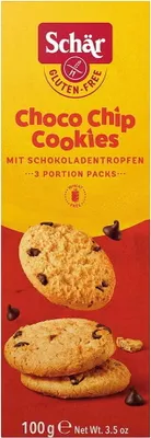 Obrázek produktu pro Čokoládové sušenky bez lepku s kousky čokolády, 100 g, Schar