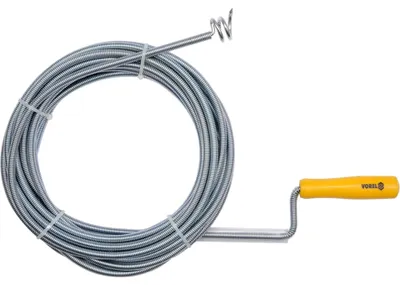 Produktbild von Rohrreinigungswelle Spirale 9mm Länge 10m Abwasserleitung Reinigung