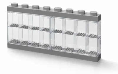 Obrázek produktu pro LEGO sběratelská skříňka na 16 minifigurek - šedá