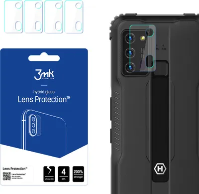 Produktbild von 3mk Hybridglas Lens Protection für Hammer Blade 5G Kamera Objektiv Kameralinse 0,16mm 6H (4 Stück)