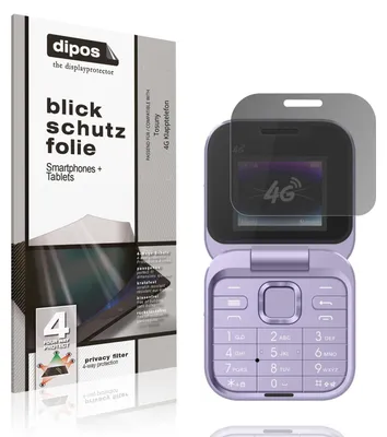 Immagine prodotto di Pellicola Prottetiva per Tosuny 4G Klapptelefon Protezione Vista 4 modi dipos